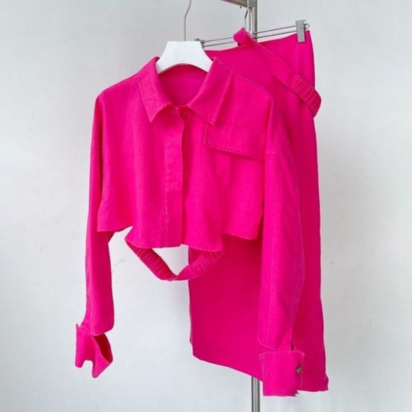 COPY - skirt and jacket set - Picture 3 of 3